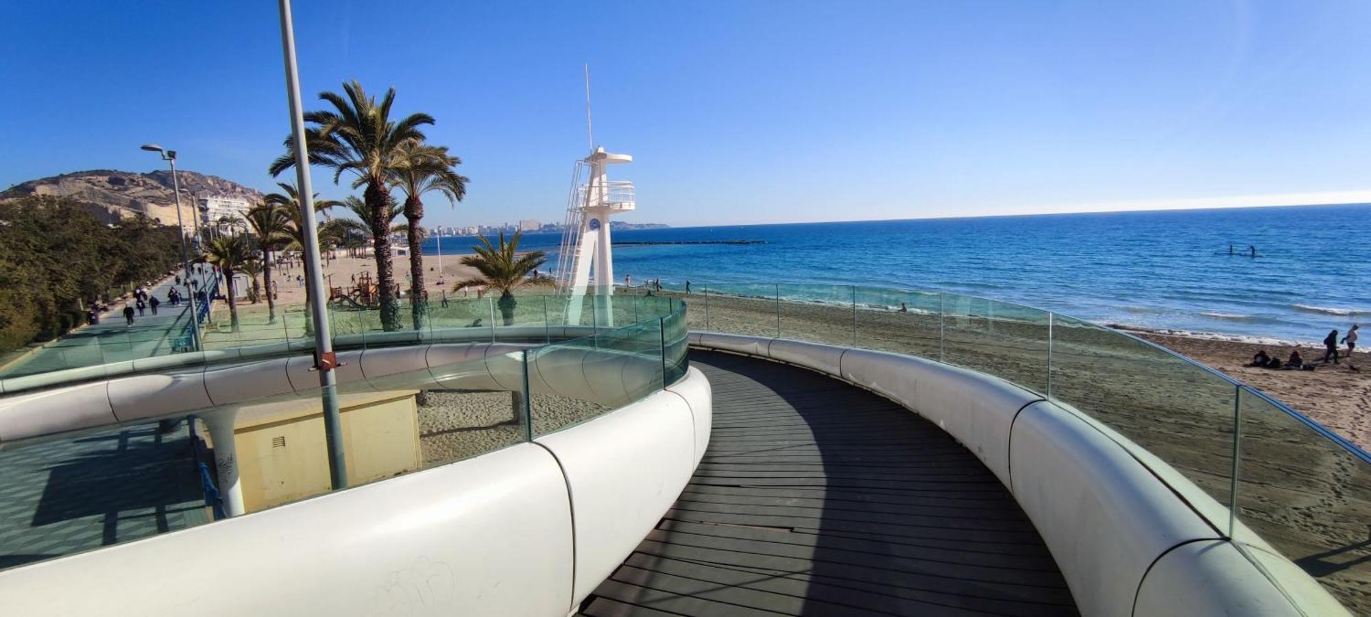 Alicante Beach And Center Eksteriør billede